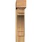 Ekena Millwork Merced Block Rough Sawn Bracket w/ Offset Brace, Western Red Cedar, 8"W x 32"D x 36"H BKT0806X32X36MRC05RWR - alternate 2